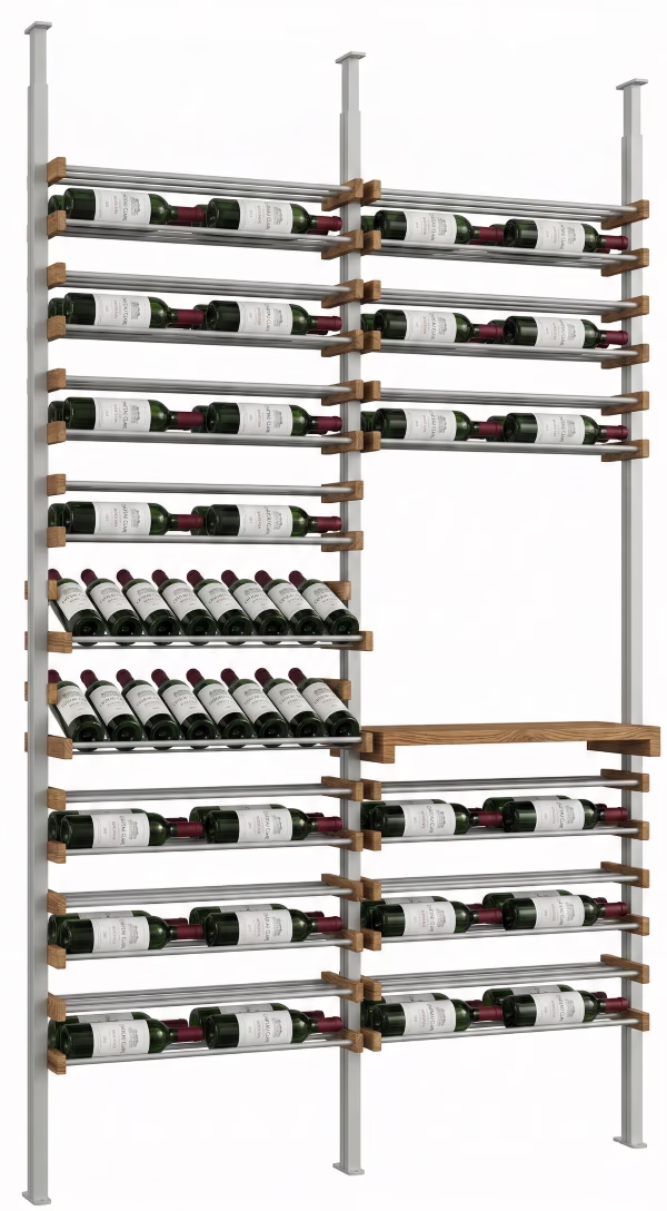 Découvrez l'agencement sur mesure de caves à vin, alliant design contemporain et fonctionnalité pour un rangement parfait de vos bouteilles.