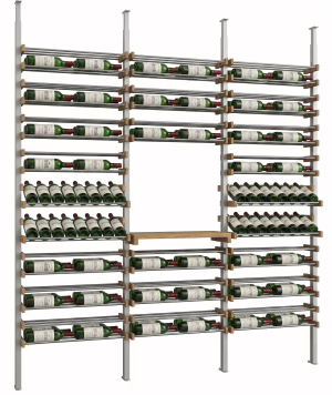 Découvrez l'agencement sur mesure de caves à vin, alliant design contemporain et fonctionnalité pour un rangement parfait de vos bouteilles.