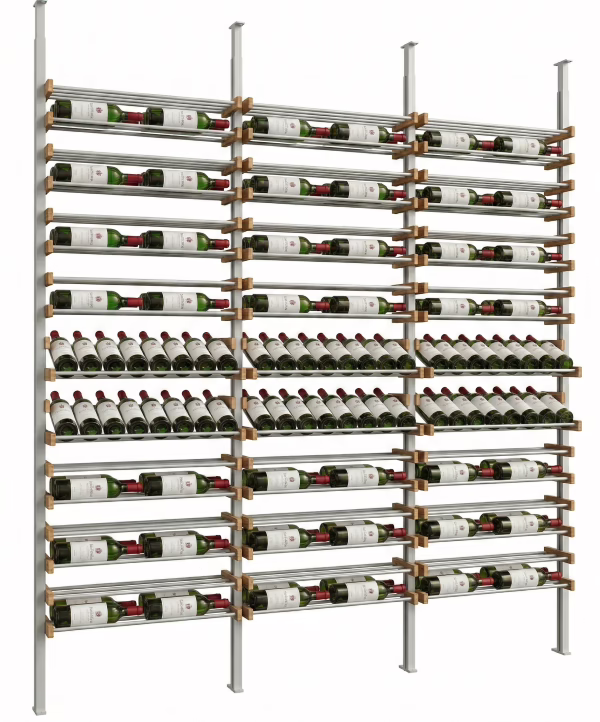 Découvrez l'agencement sur mesure de caves à vin, alliant design contemporain et fonctionnalité pour un rangement parfait de vos bouteilles.