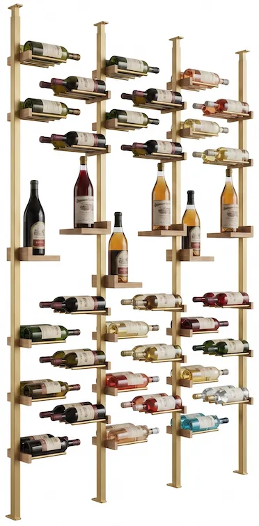 Découvrez l'agencement sur mesure de caves à vin, alliant design contemporain et fonctionnalité pour un rangement parfait de vos bouteilles.