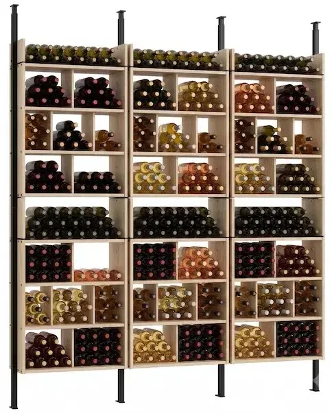 Découvrez l'agencement sur mesure de caves à vin, alliant design contemporain et fonctionnalité pour un rangement parfait de vos bouteilles.
