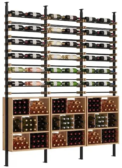 Découvrez l'agencement sur mesure de caves à vin, alliant design contemporain et fonctionnalité pour un rangement parfait de vos bouteilles.