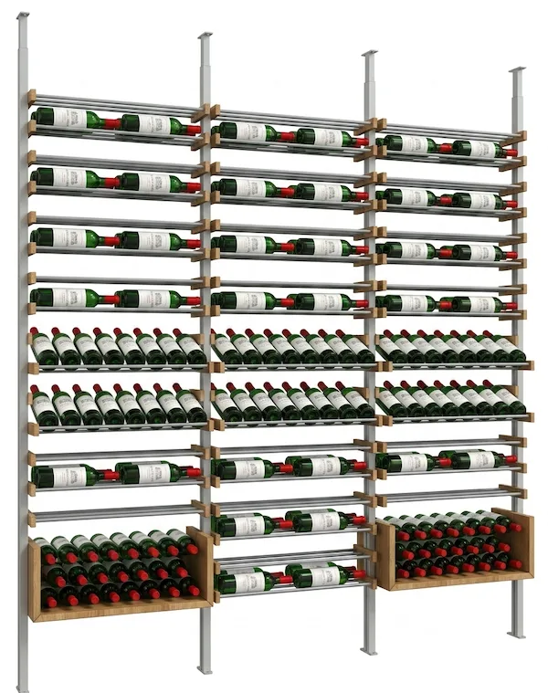 Découvrez l'agencement sur mesure de caves à vin, alliant design contemporain et fonctionnalité pour un rangement parfait de vos bouteilles.