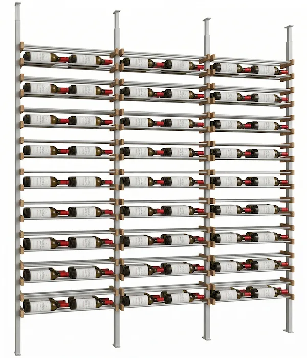 Découvrez l'agencement sur mesure de caves à vin, alliant design contemporain et fonctionnalité pour un rangement parfait de vos bouteilles.