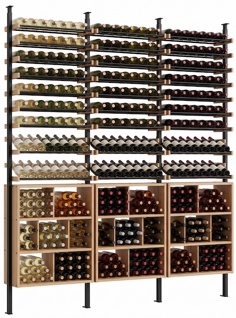 L'agencement d'une cave à vin est essentiel pour préserver vos grands crus dans des conditions optimales. Nos étagères à vin et rangements pour cave à vin sont conçus sur mesure, offrant une combinaison parfaite de design moderne et de fonctionnalité. Que ce soit pour une cave personnelle, un restaurant ou un commerce, chaque espace de rangement est pensé pour sublimer vos bouteilles tout en garantissant une conservation idéale grâce à des matériaux nobles comme le bois et le métal.