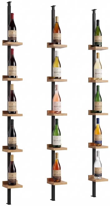 L'agencement d'une cave à vin est essentiel pour préserver vos grands crus dans des conditions optimales. Nos étagères à vin et rangements pour cave à vin sont conçus sur mesure, offrant une combinaison parfaite de design moderne et de fonctionnalité. Que ce soit pour une cave personnelle, un restaurant ou un commerce, chaque espace de rangement est pensé pour sublimer vos bouteilles tout en garantissant une conservation idéale grâce à des matériaux nobles comme le bois et le métal.